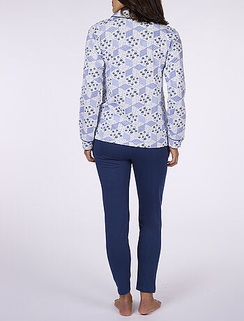 Pyjama ETOFFE imprimé / marine - DODO