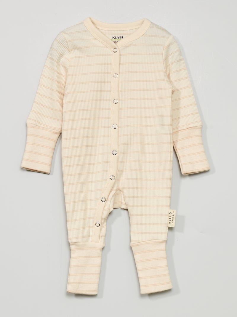 Pyjama évolutif Ecru - Kiabi