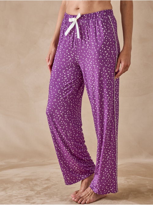 Pyjama femme col tailleur - DAXON - Kiabi
