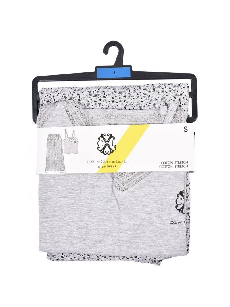 Pyjama Femme CXL By LACROIX Gris - Kiabi