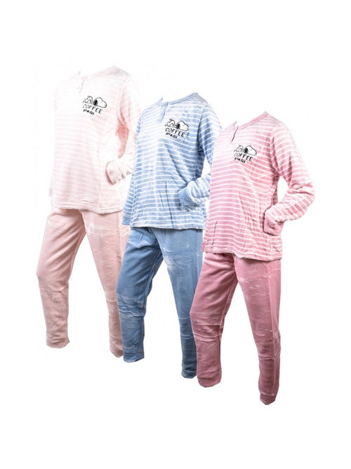 Pyjama Femme Long SWEET SECRET - Kiabi