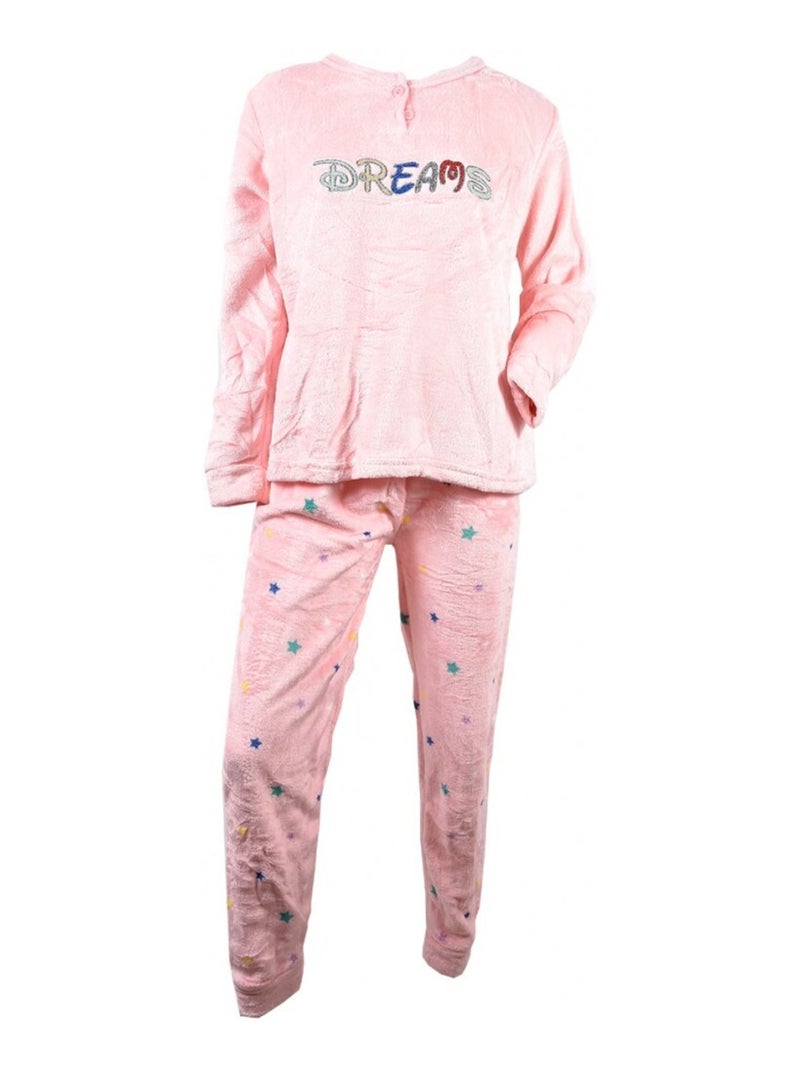 Pyjama Femme Long SWEET SECRET Rose - Kiabi