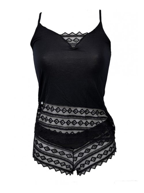 Pyjama Femme NO PUBLIK en Coton - Kiabi