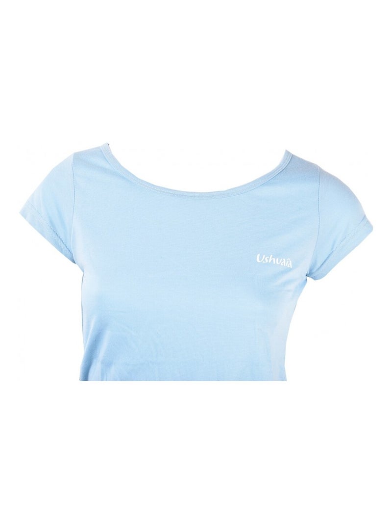 Pyjama Femme USHUAIA Bleu Bleu ciel - Kiabi