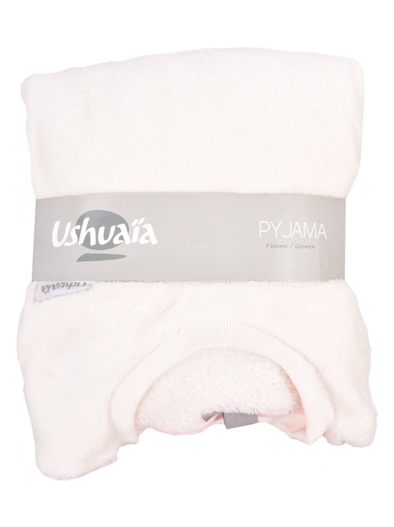 Pyjama Femme USHUAIA Ecru - Kiabi