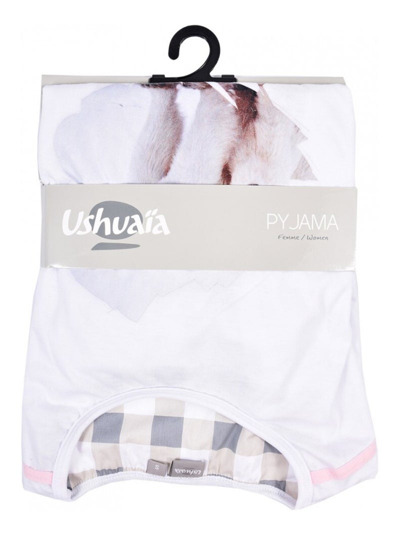 Pyjama Femme USHUAIA Gris - Kiabi