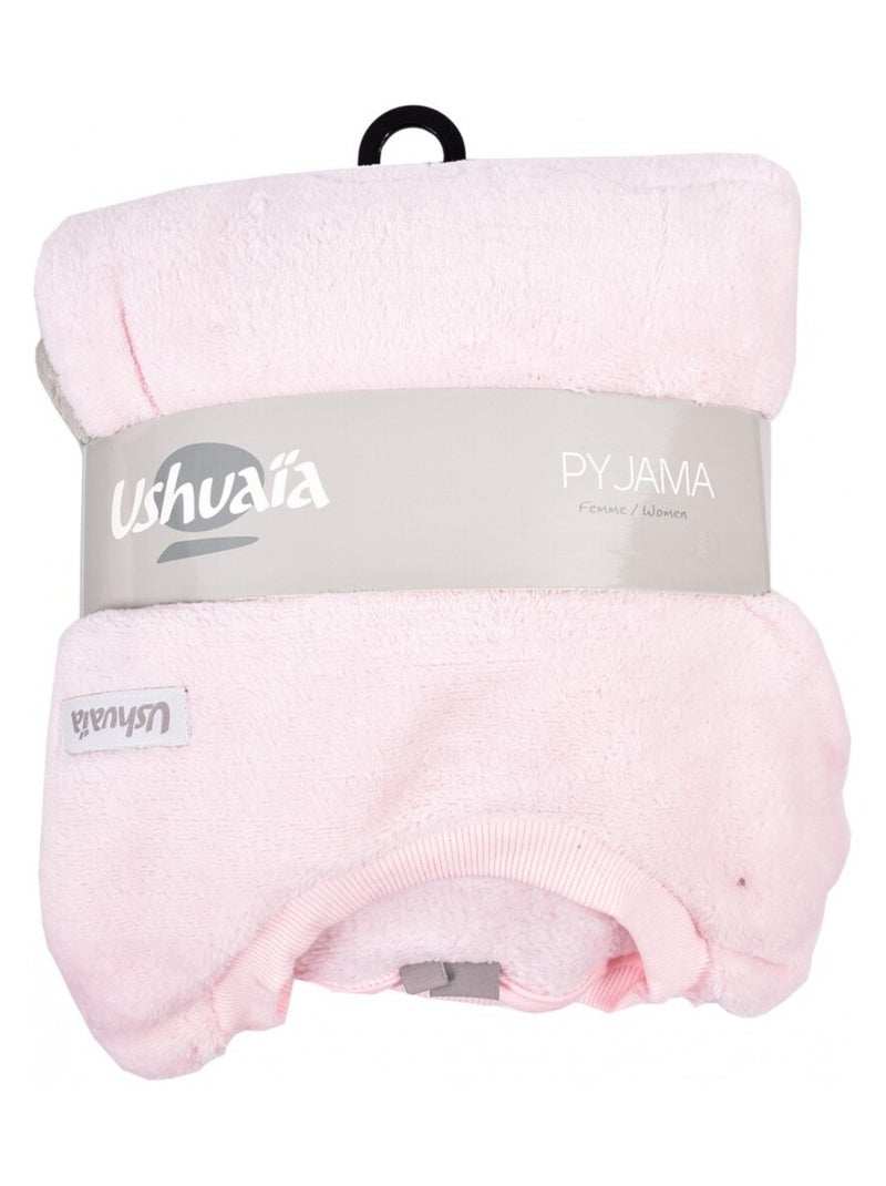 Pyjama Femme USHUAIA Rose - Kiabi