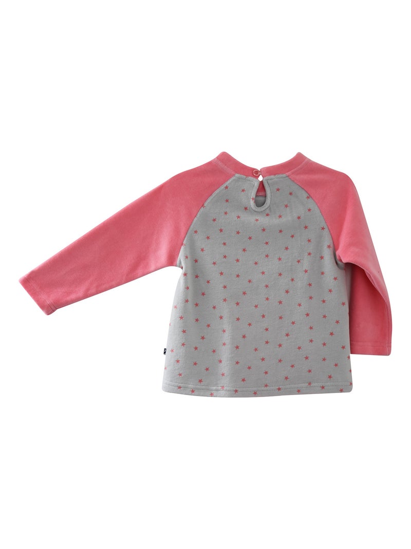 PYJAMA FILLE 2 PIECES DIANE Rose - Kiabi