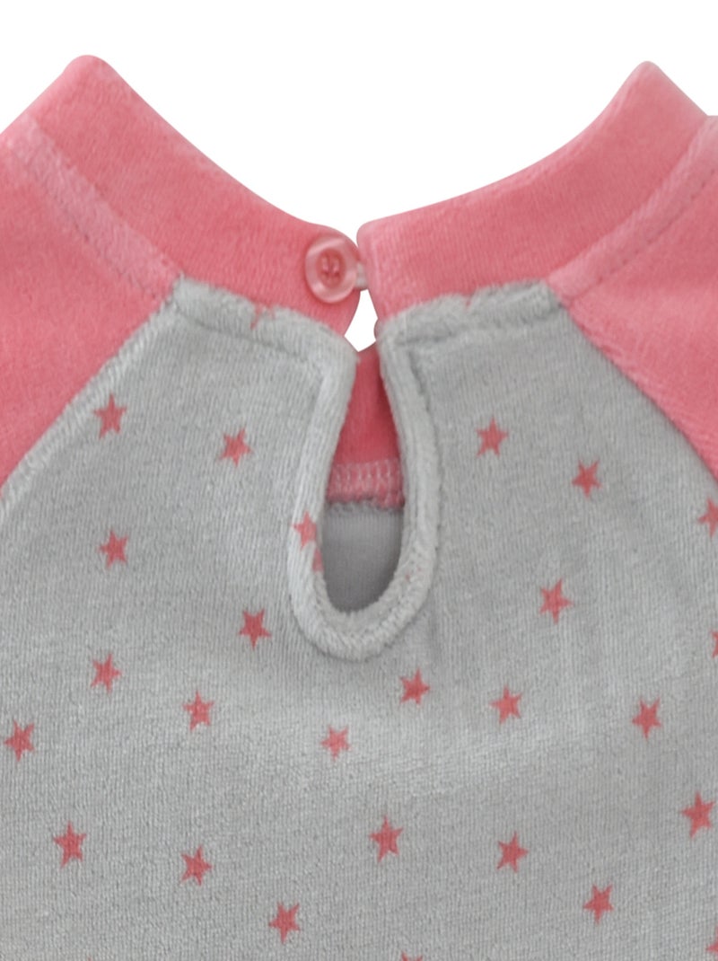 PYJAMA FILLE 2 PIECES DIANE Rose - Kiabi