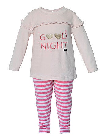 PYJAMA FILLE 2 PIECES GOOD NIGHT LES GRANDS DE SUCRE D'ORGE