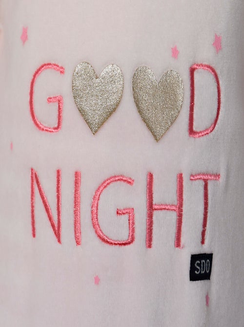 PYJAMA FILLE 2 PIECES GOOD NIGHT LES GRANDS DE SUCRE D'ORGE - Kiabi