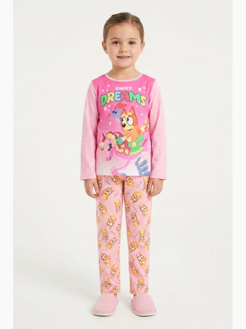 Pyjama fille bluey - licence officielle - Kiabi Pyjama fille bluey - licence officielle - Kiabi