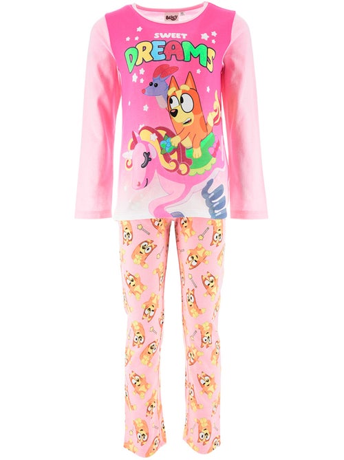 Pyjama fille bluey - licence officielle - Kiabi Pyjama fille bluey - licence officielle - Kiabi