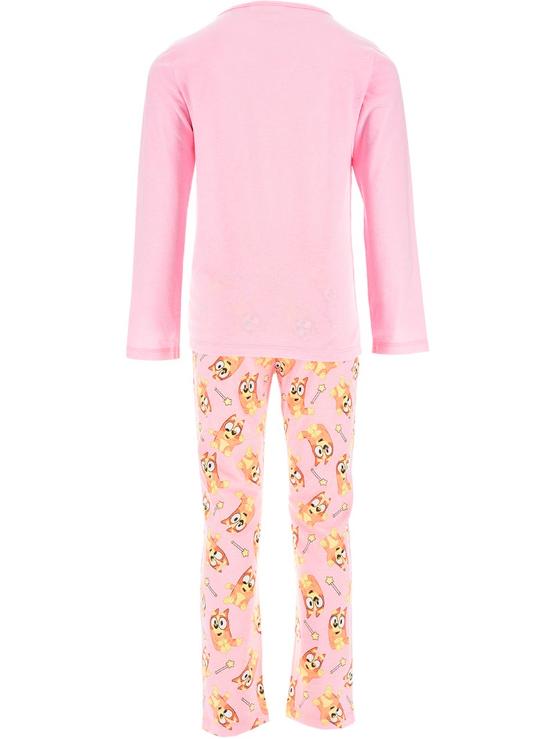Pyjama   fille bluey - licence officielle Rose - Kiabi