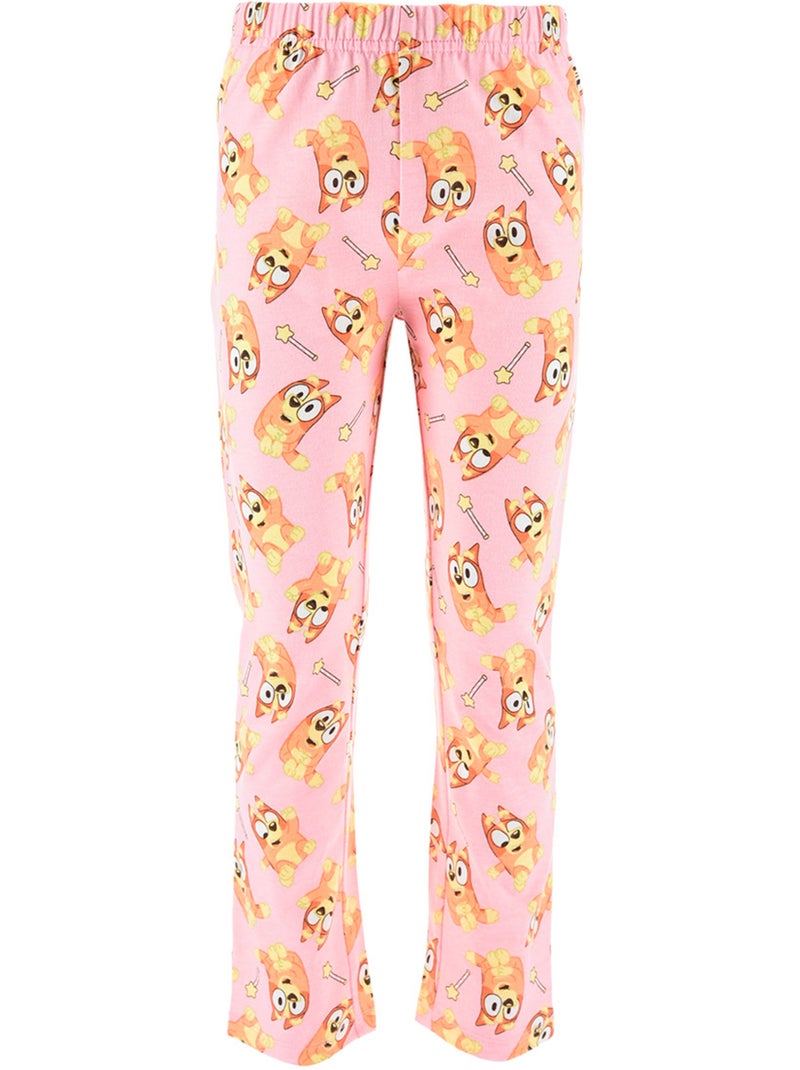 Pyjama   fille bluey - licence officielle Rose - Kiabi