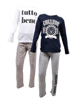 Pyjama Fille CASA AND CO - Pack de 2