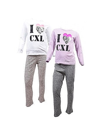 Pyjama Fille CXL By LACROIX - Pack de 2