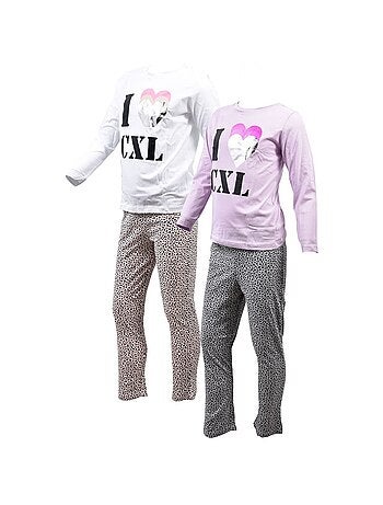 Pyjama Fille CXL By LACROIX - Pack de 2