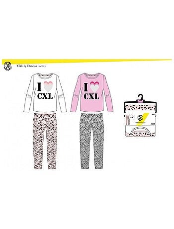Pyjama Fille CXL By LACROIX - Pack de 2