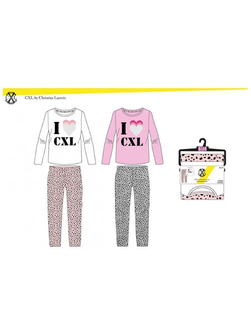 Pyjama Fille CXL By LACROIX - Pack de 2 - Kiabi