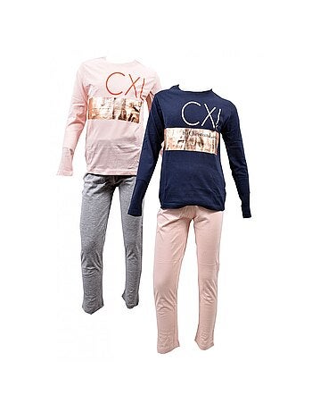 Pyjama Fille CXL By LACROIX - Pack de 2