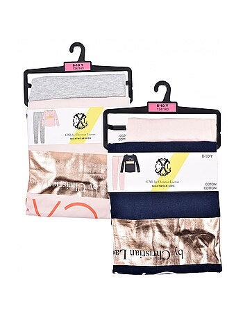 Pyjama Fille CXL By LACROIX - Pack de 2