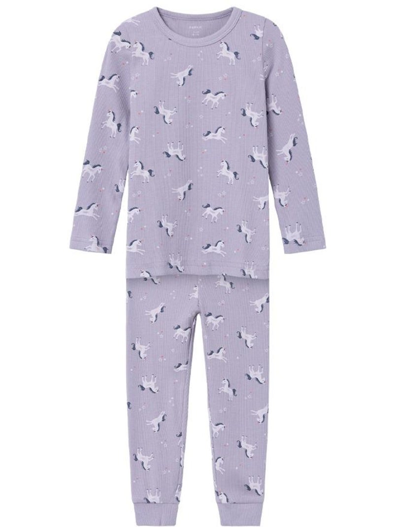 Pyjama Fille Name it Violet - Kiabi