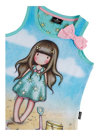 Pyjama fille short débardeur Hello Summer Santoro