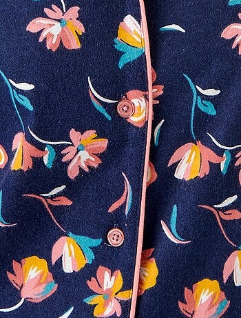Pyjama flanelle coton imprimé - Damart
