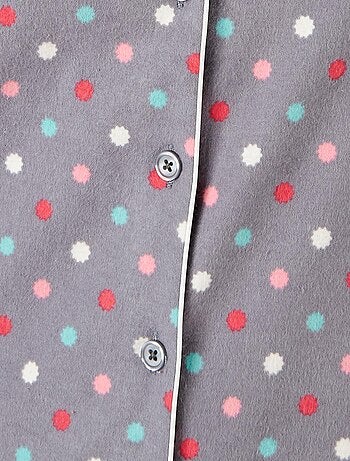 Pyjama flanelle coton imprimé - Damart