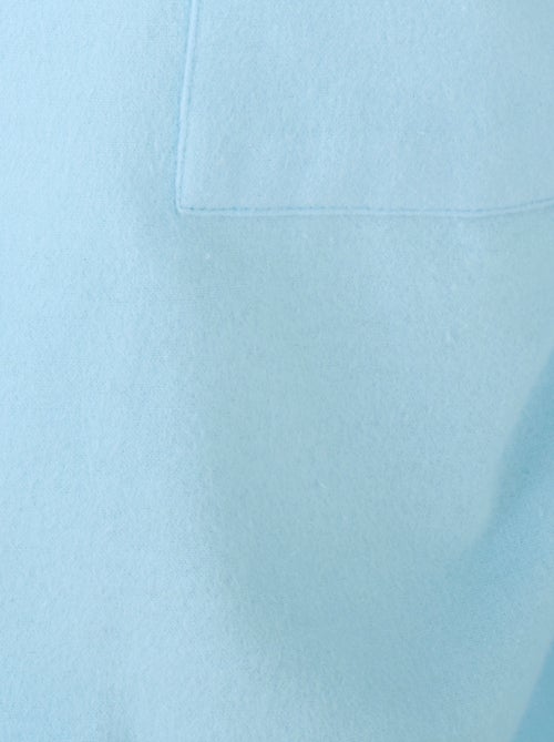 Pyjama flanelle grattée pur coton - Damart - Kiabi