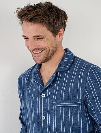 Pyjama flanelle grattée pur coton - Damart