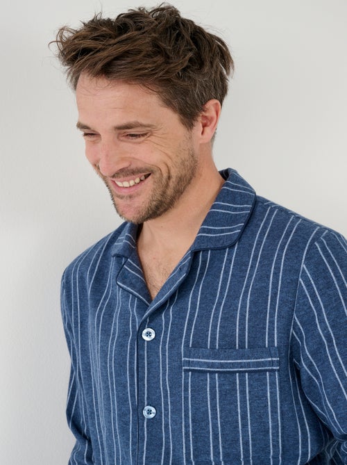 Pyjama flanelle grattée pur coton - Damart - Kiabi Pyjama flanelle grattée pur coton - Damart - Kiabi