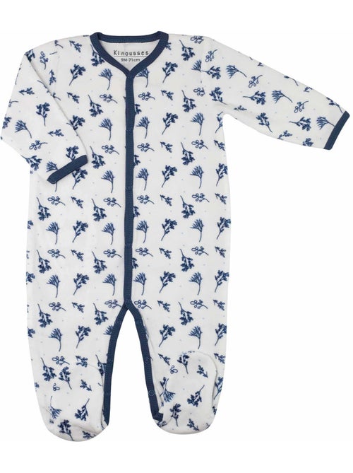 Pyjama Floral Pour Bébé - Kiabi