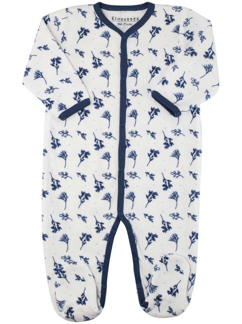 Pyjama Floral Pour Bébé - Kiabi