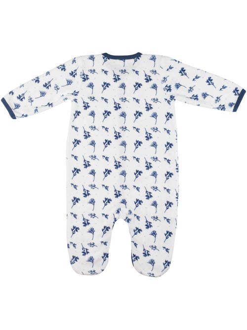 Pyjama Floral Pour Bébé - Kiabi