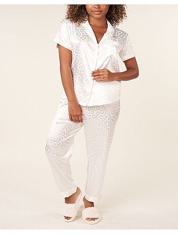 Pyjama fluide en satin Kebello