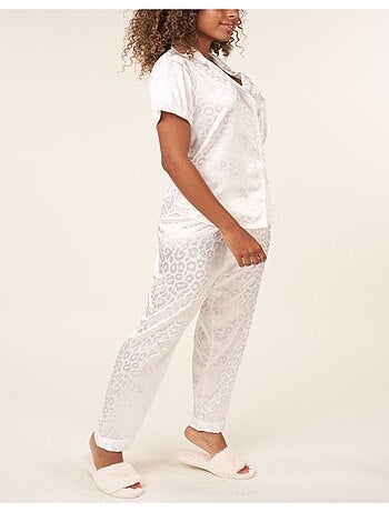 Pyjama fluide en satin Kebello
