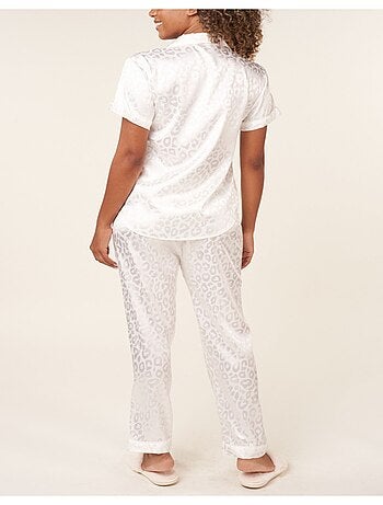 Pyjama fluide en satin Kebello