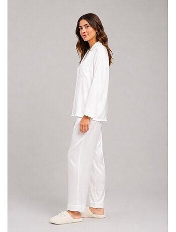 Pyjama fluide en satin Kebello