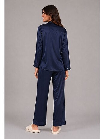 Pyjama fluide en satin Kebello