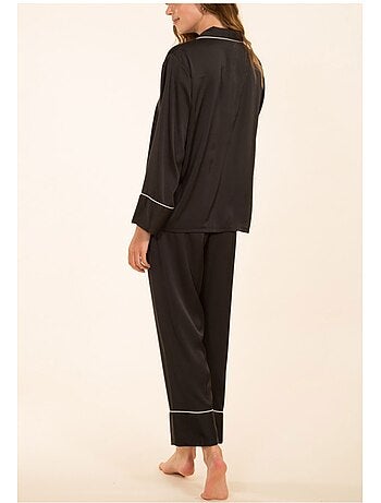 Pyjama fluide en satin Kebello