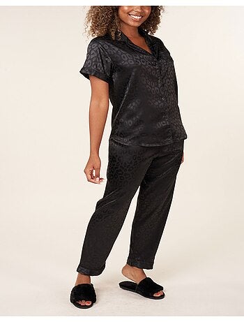 Pyjama fluide en satin Kebello