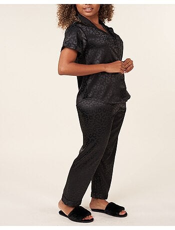 Pyjama fluide en satin Kebello