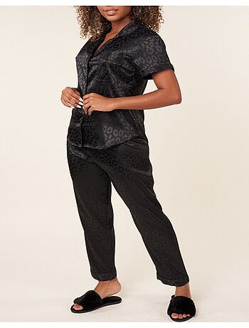 Pyjama fluide en satin Kebello