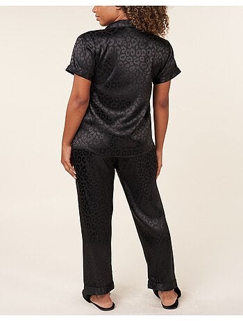 Pyjama fluide en satin Kebello