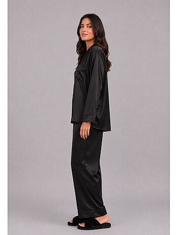 Pyjama fluide en satin Kebello