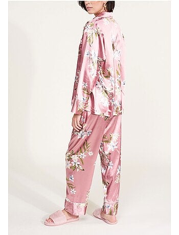 Pyjama fluide en satin Kebello