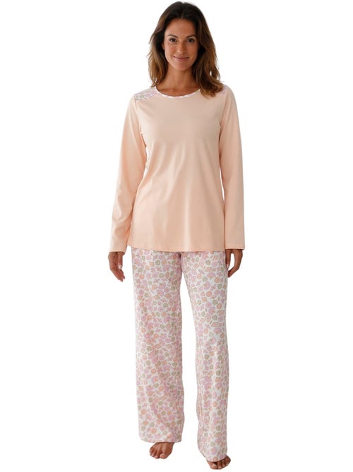 Pyjama fluide encolure ronde - DAXON - Kiabi