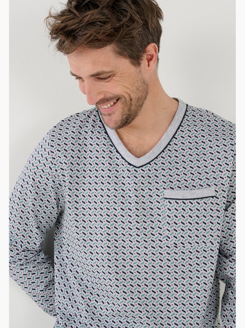 Pyjama forme jogging - Damart - Kiabi